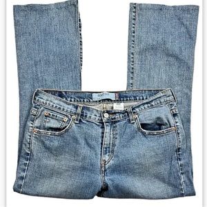 LEVIS 515 Beutiful bootcut woman blue jeans size 12
